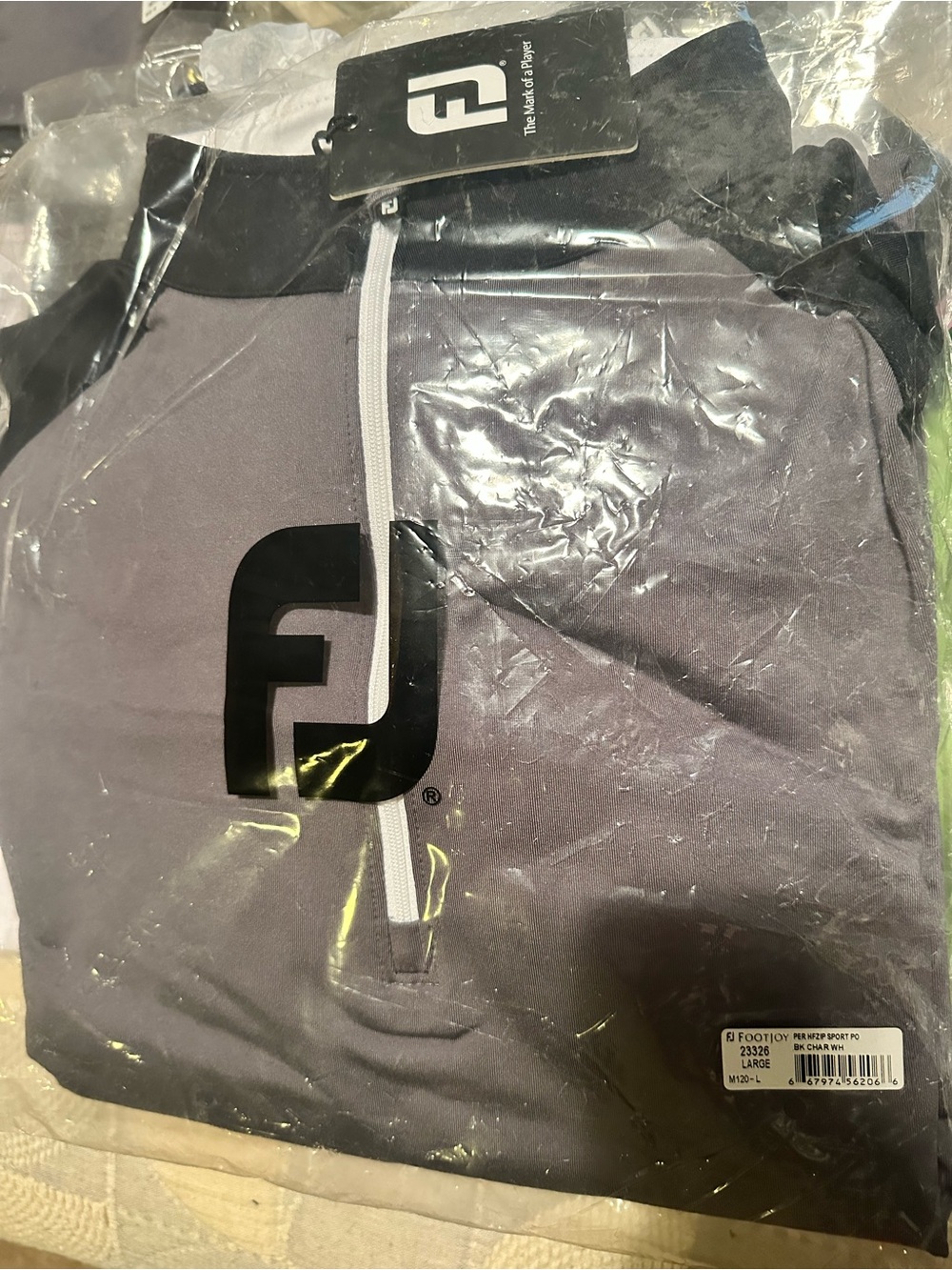 NWT Footjoy Half-Zip Pullover